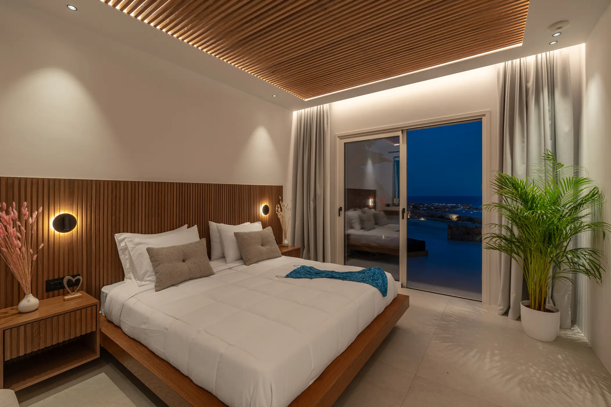 Villa panoramic view